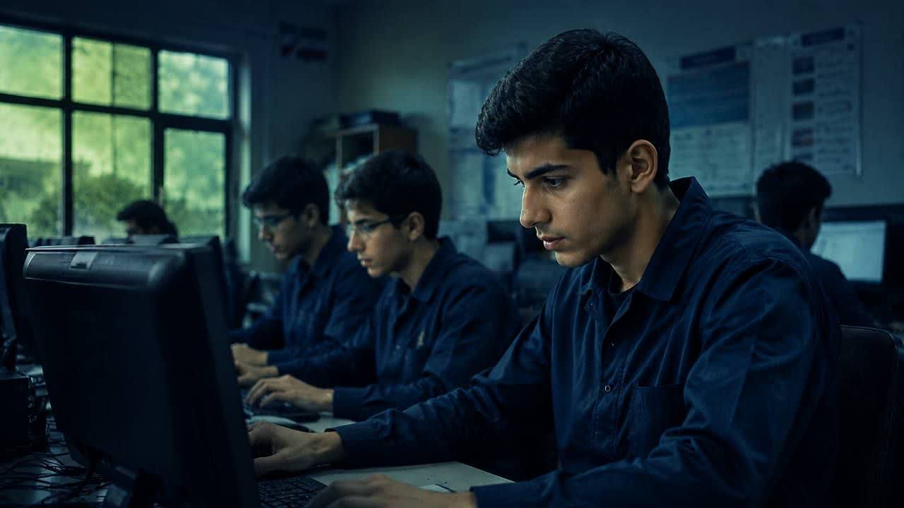 ساختمان هنرستان هدف برتر
